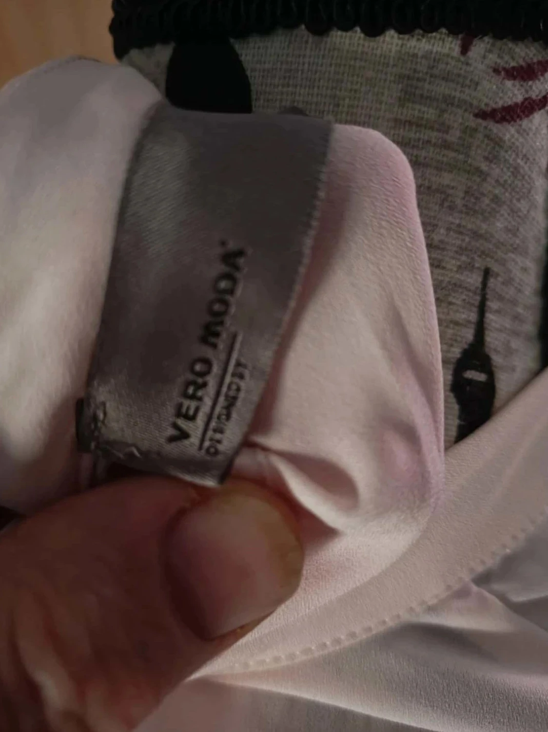 Blusa rosa claro leve com flores, Vero Moda, T40 – photo 5